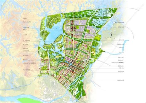 佛山三水新城核心区概念性规划及城市设计方案国际竞赛——J05 - 城市案例分享 - （CAUP.NET）