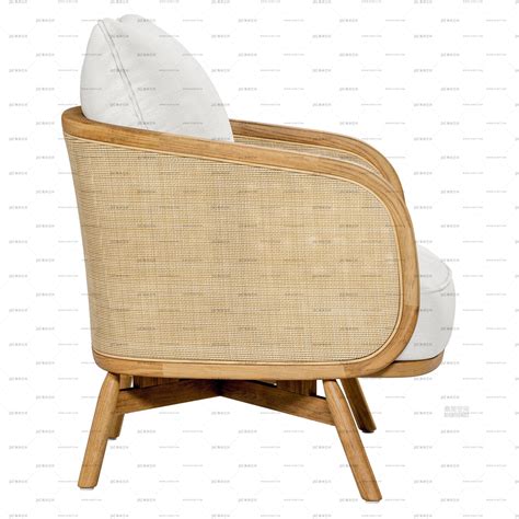 现代编织休闲椅3d模型下载-【集简空间】「每日更新」