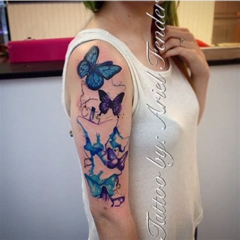 女生手臂卡通纹身_上海纹身 上海纹身店 上海由龙纹身2号工作室