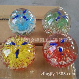 博山非遗传承工艺人工制作花瓶摆件琉璃琉璃夜光花球-阿里巴巴