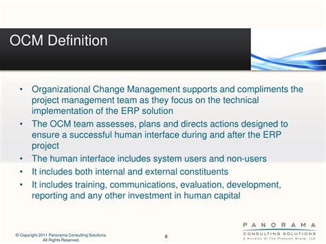Transforming with Organizational Change Management (OCM)