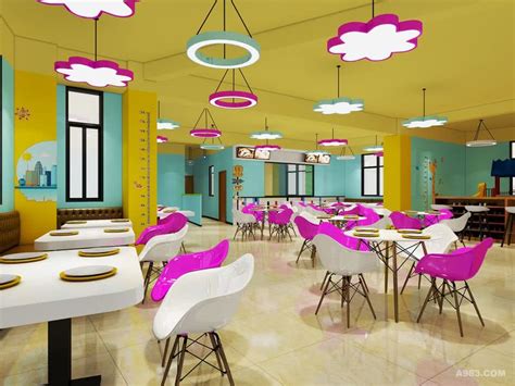 吉咪布丁儿童餐厅设计 - 餐饮空间 - 广州名杰装饰设计有限公司设计作品案例