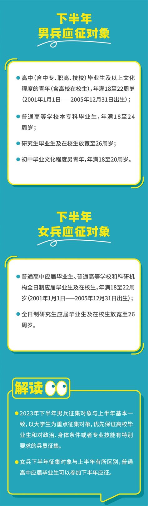 2023年下半年应征有哪些要求？有几种入伍途径？攻略来了……_澎湃号·政务_澎湃新闻-The Paper