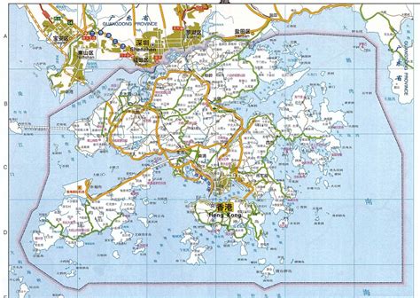 香港交通地图高清版下载-香港交通地图全图高清版大图 - 极光下载站