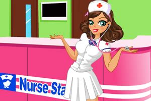 美丽护士换装_u7u9小游戏