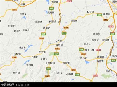 安吉县地图 - 安吉县卫星地图 - 安吉县高清航拍地图