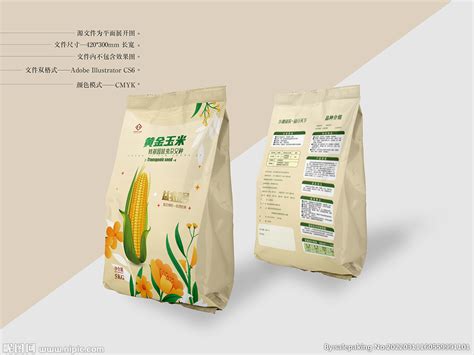 玉米种子袋 玉米包装袋设计|平面|包装|零卡包装_原创作品-站酷ZCOOL