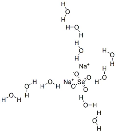 Sodium selenate decahydrate 10102-23-5 properties reference