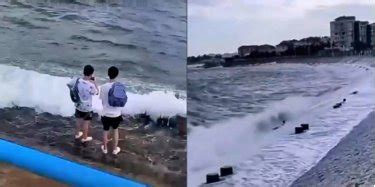 青岛2名游客被海浪卷走，其中一人遗体被找到另一人仍在搜救_澎湃号·媒体_澎湃新闻-The Paper