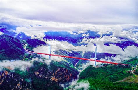 杭瑞高速北盘江大桥正式载入吉尼斯世界纪录 - 当代先锋网 - 要闻