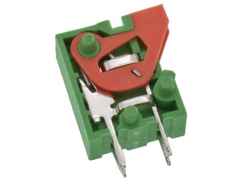 Buy Spring Terminal 2-p 2.54mm top-entry at the right price @ Electrokit