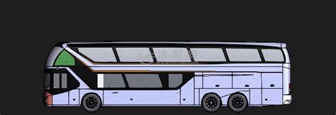 公交车3d模型 公共汽车模型- 3D资源网-国内最丰富的3D模型资源分享交流平台
