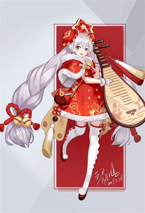 二次元人物服装图片