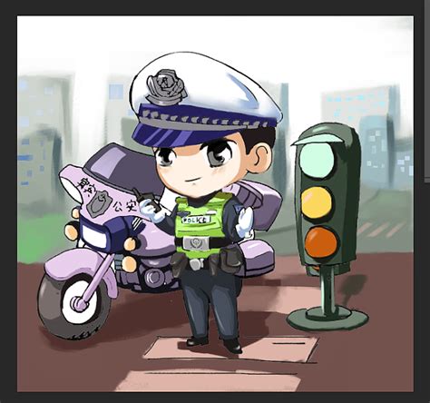 支持港警01-CG漫画学员作品-名动漫