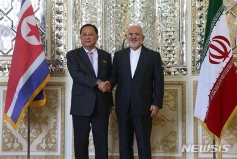 朝鲜外相李勇浩访问德黑兰 伊朗外长与其微笑握手