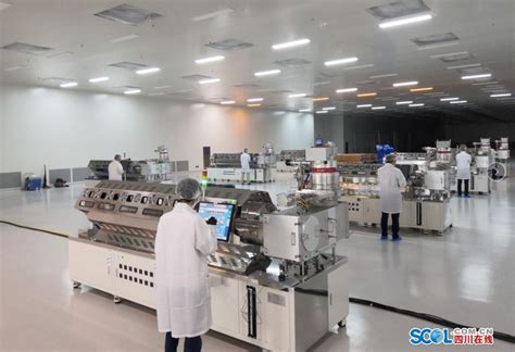眉山国内最大OLED材料生产基地启动试生产_四川在线