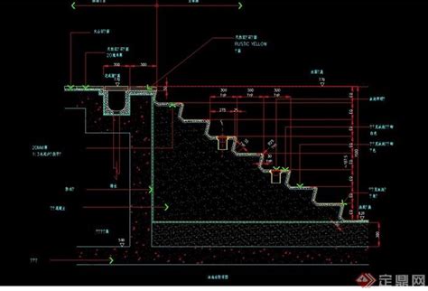 台阶施工图做法_红动网