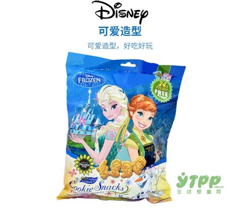 迪士尼Disney冰雪奇缘卡通造型饼干 带你畅想迪士尼的零食世界_婴童品牌网