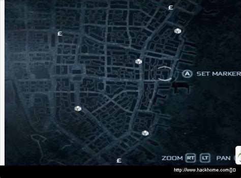 《刺客信条3》波士顿和纽约以及边疆商店位置分布图！[多图] - 游戏攻略 - 嗨客电脑游戏站