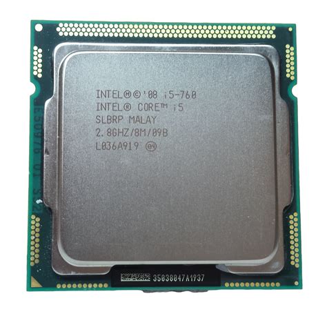 Refurbished Intel Core i5-760 2.8GHz LGA 1156/Socket H 2.5 GT/s Desktop ...