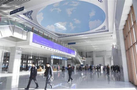 南京南站高铁站航拍 高清摄影大图-千库网
