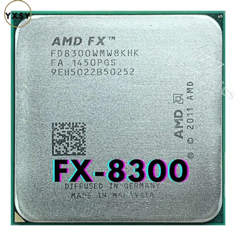 AMD FX-8300 Eight-Core Processor Socket AM3+ FX 8300 FX8300 DESKTOP CPU ...