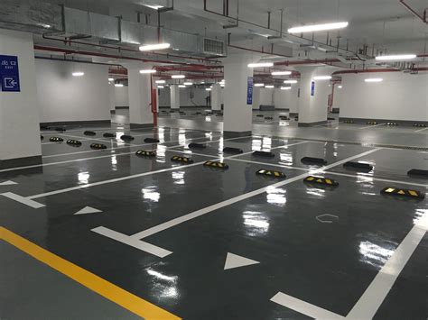 停车场环氧地坪 - 天津康搏体育设施安装工程有限公司