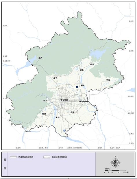 北京市轨道交通线网规划（2017-2035年）__凤凰网