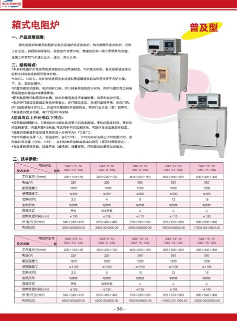 箱式电阻炉-环保在线