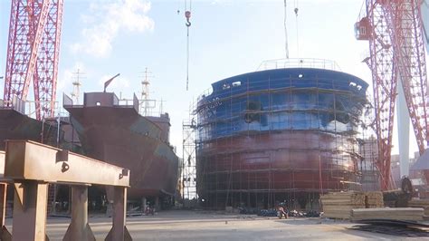 “舟山船型”2.0版首制供油船在岱开工建造-岱山新闻网