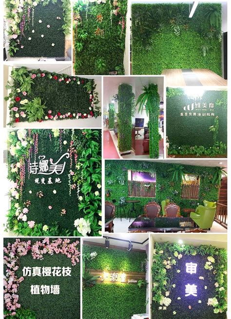 北京店面植物墙 店铺植物墙定制 商店植物墙定制