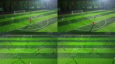 守门员在夜间足球比赛中守着球高清图片下载-正版图片506296618-摄图网