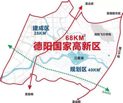 广汉三星湖未来城规划,2020年广汉城区规划图,广汉三星湖_大山谷图库