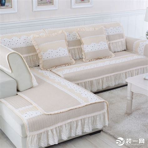 欧美简约风格棉线沙发罩沙发套保护罩单双人线毯全盖防滑沙发巾-阿里巴巴