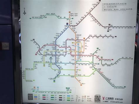 广州地铁最新线路图（站点+换乘）- 广州本地宝