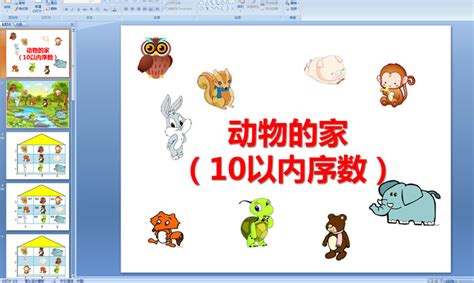 小班科学认识小动物