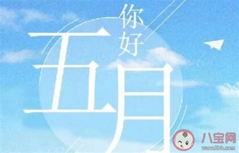朋友圈发五月的句子