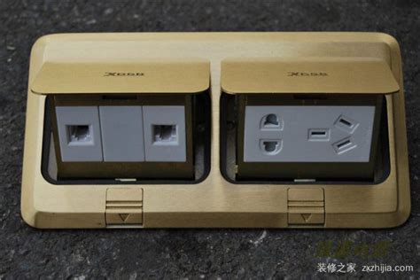 地面網絡插座接線方法圖或照片