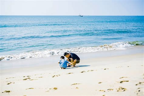 汕尾保利金町湾，海水清澈沙滩细腻，被誉为中国的“小卡帕莱”