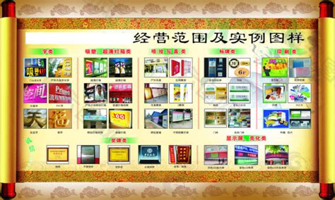 广告公司经营范围有哪些