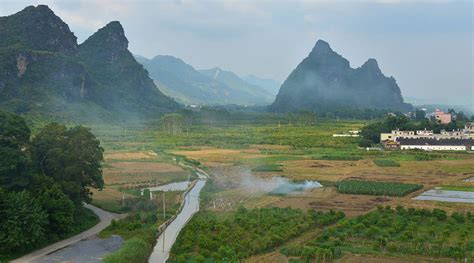 桂林山水1日徒步路线