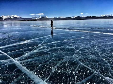 普莫雍错，这个少有人知的圣湖，冬天去就对啦