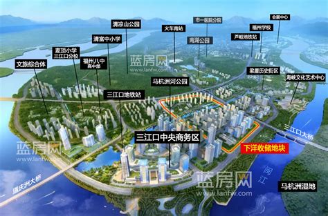 福州三江口最新高楼规划图