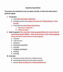 informational essay format