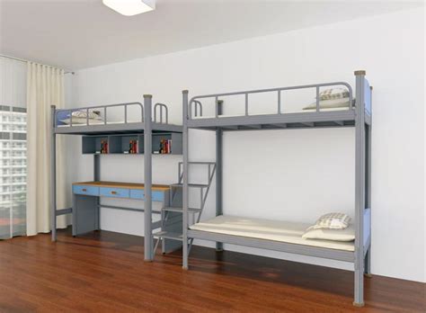哪里有 学生宿舍床,双层上下铺铁床,多少钱?