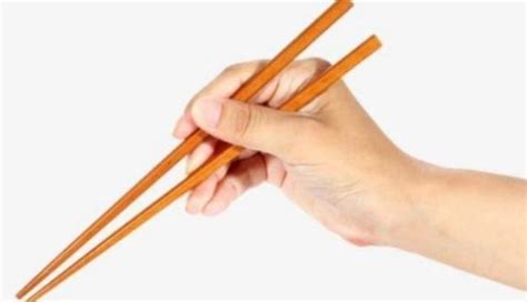 筷子正确的拿法?