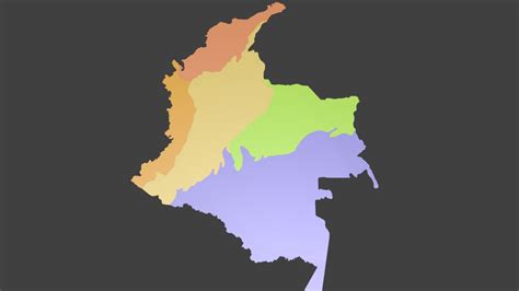 求哥伦比亚地图全图.(要分划出哥伦比亚的哪个洲)(要图片)