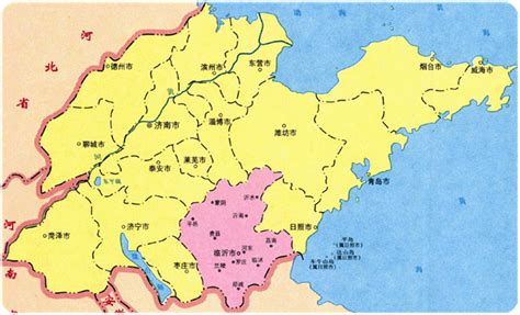临沂市区地图