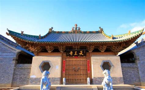 中国寺庙的布局和建筑