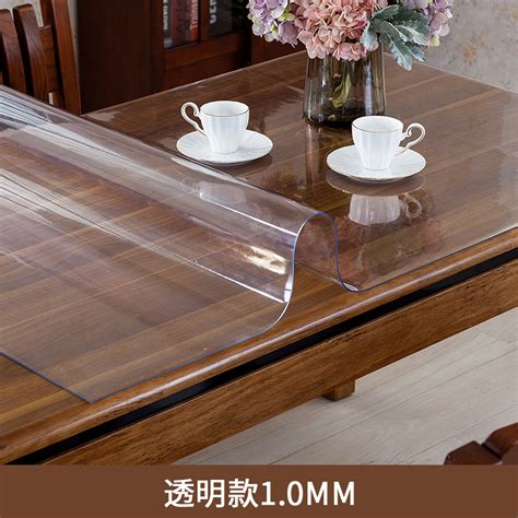 桌布软玻璃pvc防水防油是透明的好还是磨砂的好